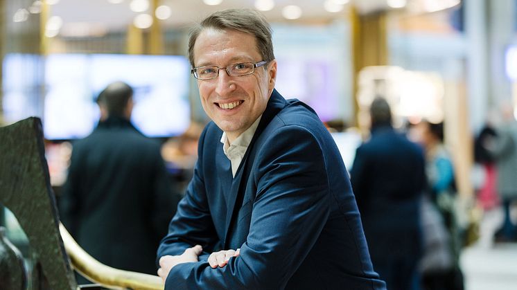 Jörgen Hultmark, Forsens samverkansexpert, i panelen på Business Arena, Almedalen.
