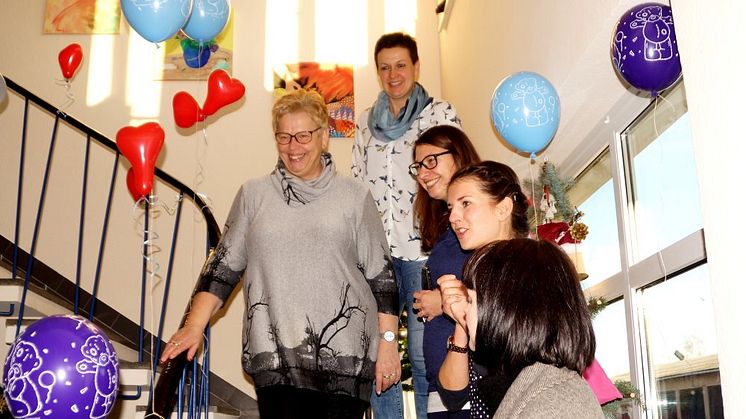 Das Team während der Versteigerung