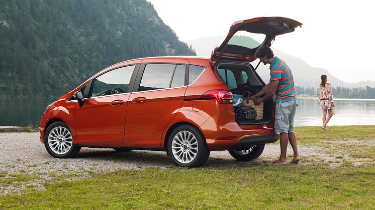 Nye Ford B-MAX lanseres i Norge i høst