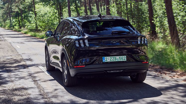 Mustang Mach-E testing Lommel 2020