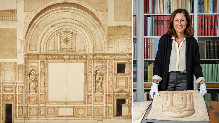 Francesco da Volterra, Santa Pudenziana, Cappella Caetani, 1591. Anna Bortolozzi, associate professor of art history at Stockholm University. Photo: Cecilia Heisser/Nationalmuseum.