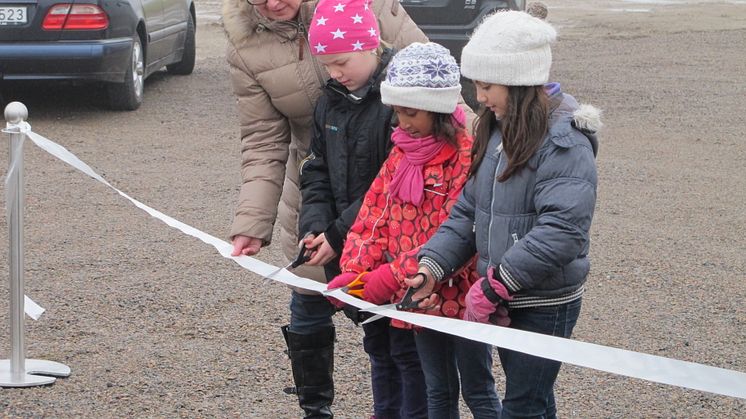 Film: Invigning av vindkraftverk, Ingelsträde 140219