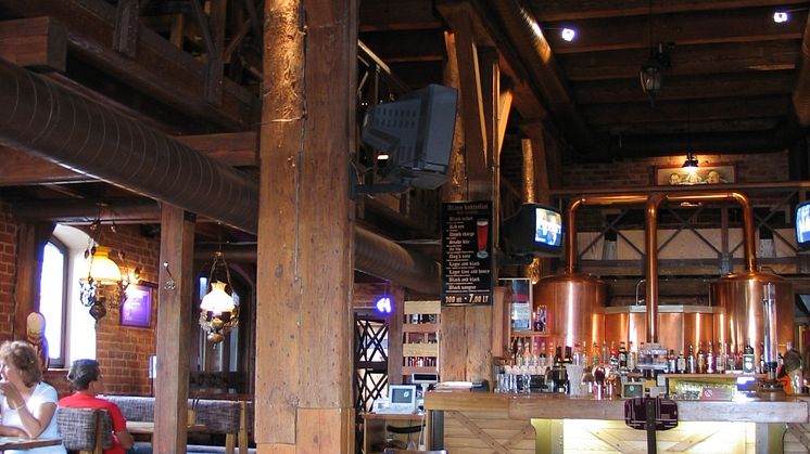 Restaurang Memel i Klaipeda, Litauen