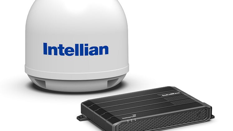 Intellian's new FleetBroadband 250 terminal