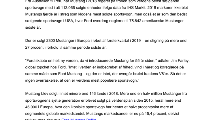 Verdens mest populære sportsvogn er en 55 år gammel nyhed
