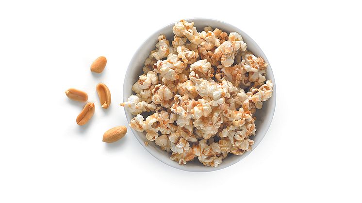   Popcorn maker för mikron jordnötssmak