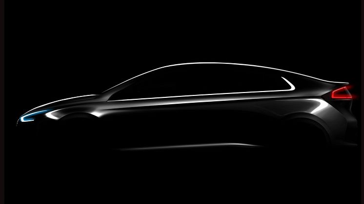 Hyundai presenterar IONIQ - första bilen med tre olika elektriska drivlinor