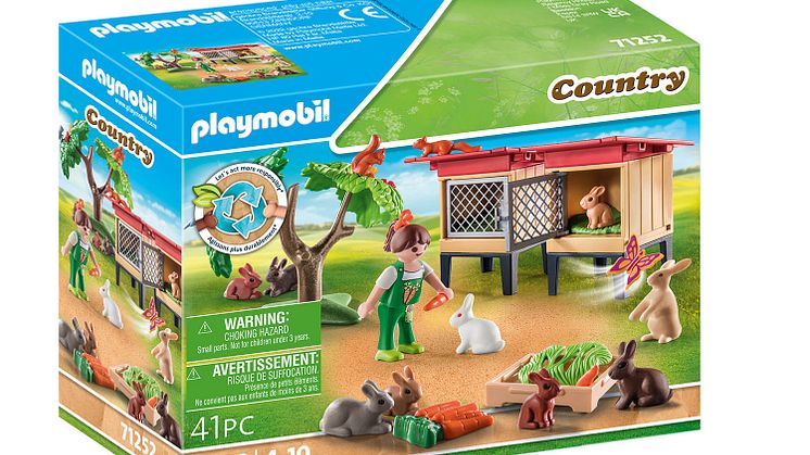 Kaninchenstall (71252) von PLAYMOBIL