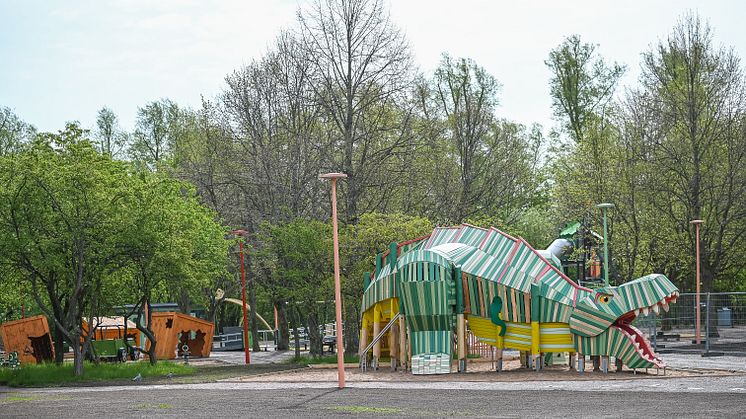 Dinosaurielekplatsen på Fredriksdal