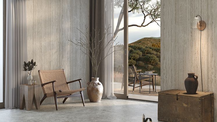 AMB05 - Living Room Dekton TK06 Marmorio