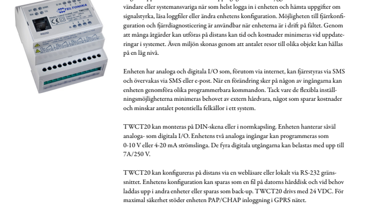 SMS-övervakning höjer ribban