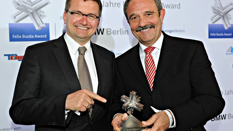 Felix Burda Award 2013 zeichnet erstmals Mittelstand aus. Ausschreibung eröffnet.  