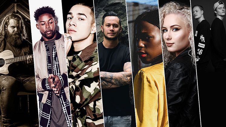 De står på RIX FM Festivals scen i Linköping