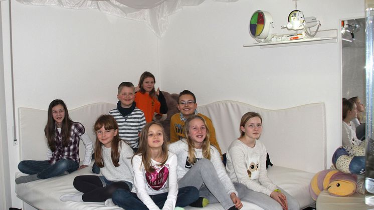 Schüler der Evangelischen Oberschule Lunzenau veranstalten kleines Kulturprogramm im Kinderhospiz