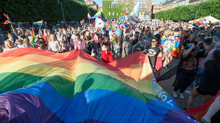 Borås Prideparad hittar nya vägar