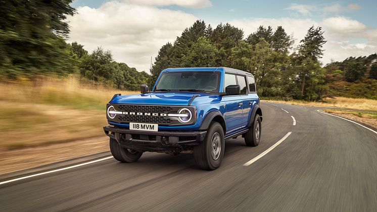 Snart kan Fords europæiske kunder bestille den nye Ford Bronco. 
