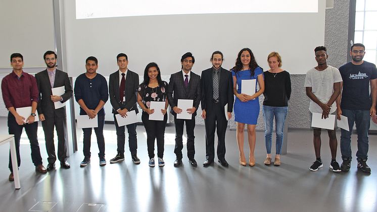 Erfolgreicher Abschluss des Vorbereitungskurses 2016/2017 der TH Wildau für zukünftige internationale Studierende