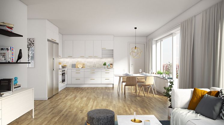 Uthyrningsstart för stadens första hyresrätter i BoStad2021