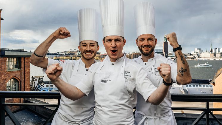 Gustav Leonhardt med sitt team