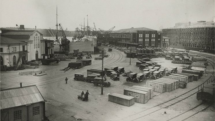 Den gamla containerhamnen, Frihamnen