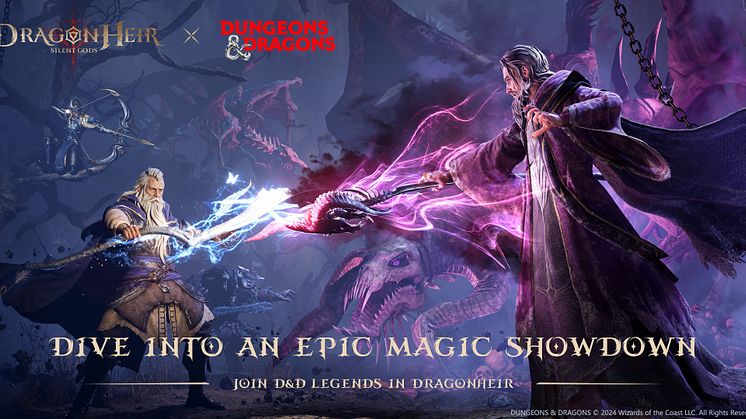 Dragonheir: Silent Gods Debuts Legendary DUNGEONS & DRAGONS Mages in New Collaborative Storyline