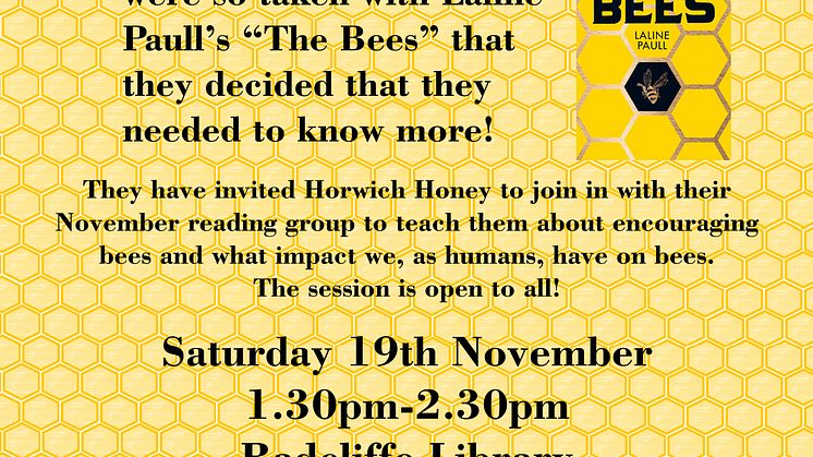 Fancy a talk about the words and the bees??
