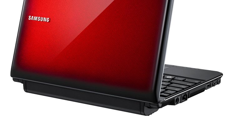 Samsungs snabbstartade netbook har lattesäkrat tangentbord 
