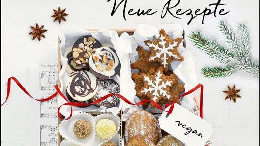 "Süss & gesund Weihnachten - Neue Rezepte" erscheint am 1. Oktober 2018