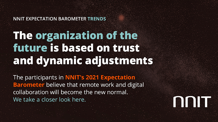 NNIT Expectation Barometer on the future digital workplace 