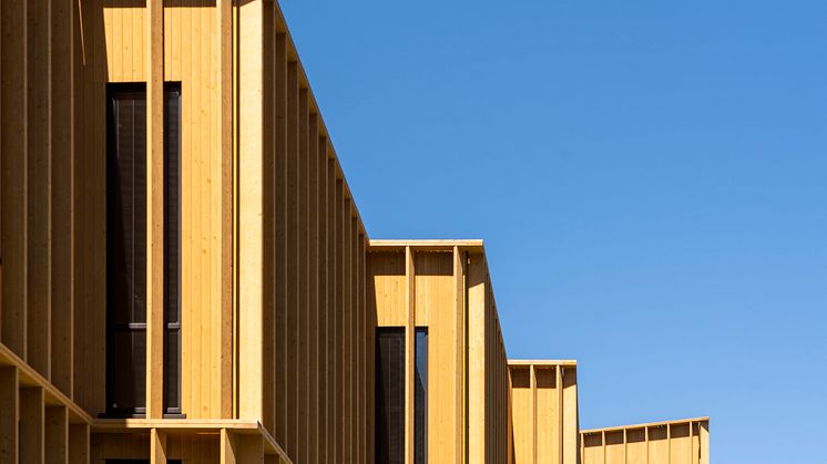 Fantoftparken detalj fasade