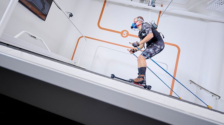 Multi-functional treadmill area-Roller skiing