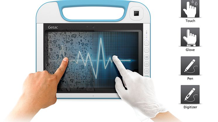 ROBUSTES 2-IN-1 TABLET FÜR DAS GESUNDHEITSWESEN: SICHERER ZUGRIFF AUF PATIENTENDATEN MIT DEM NEUEN GETAC RX10H