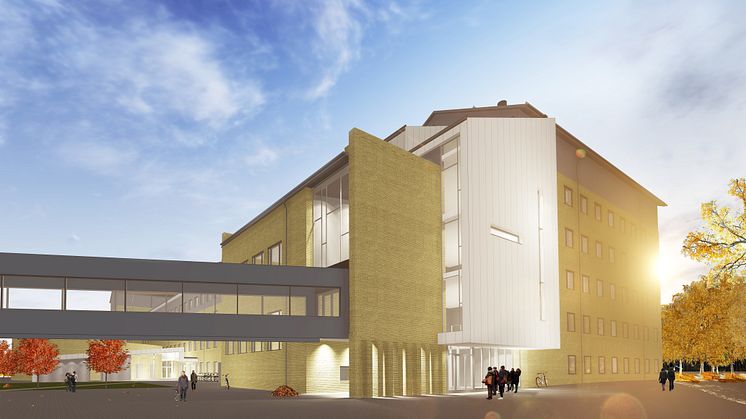 Byggstart för nytt Medicinskt Biologiskt Centrum i Umeå