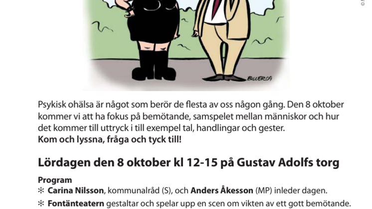 Världsdagen för psykisk hälsa