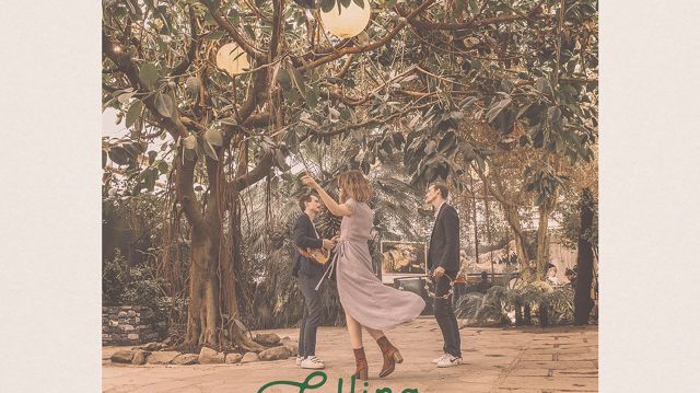 Omslag EP "Falling Rising"