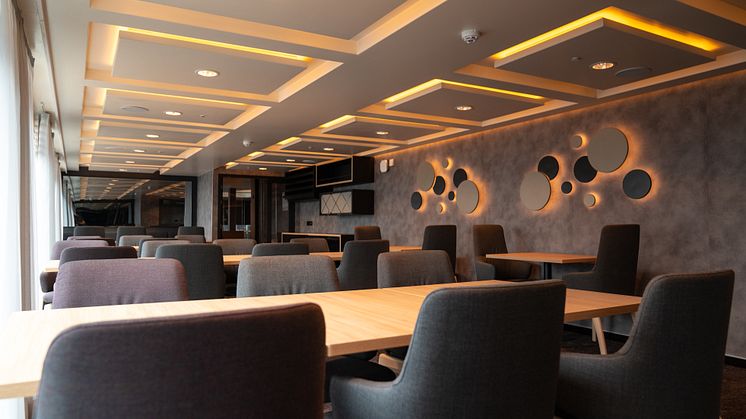 Hilding Fine Dining on Havila Poliars