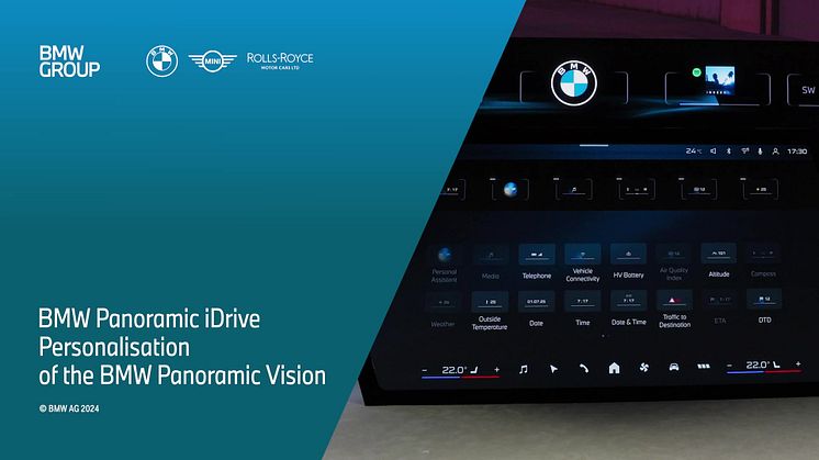 CES 2025 - Scene 3 - Personalisering af BMW Panoramic Vision