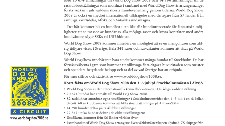 Världens största hundevenemang