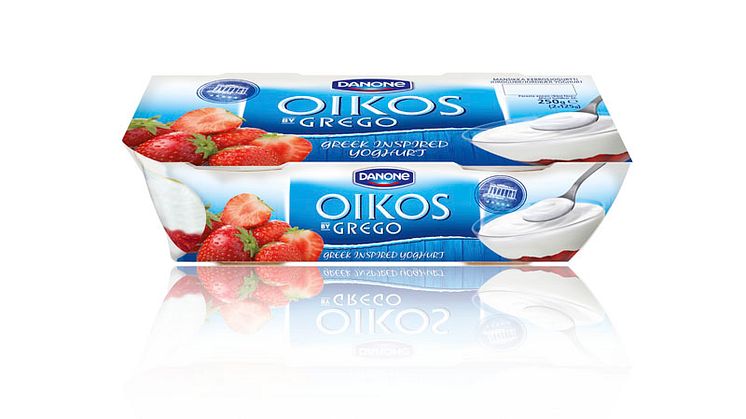 Oikos - ny, gudomligt god grekisk yoghurt från Danone – Lätt att älska, omöjlig att dela!