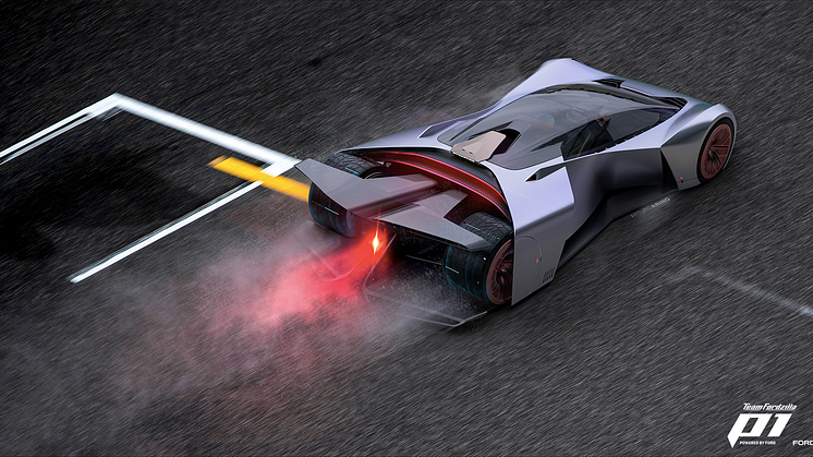 Team Fordzilla P1-konsept Gamescom 2020, virtuell racerbil