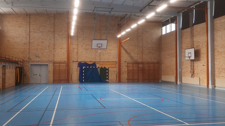 Högalidshallen Finspång LED-limpan 1