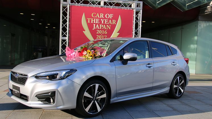 Subaru Impreza är Årets Bil i Japan