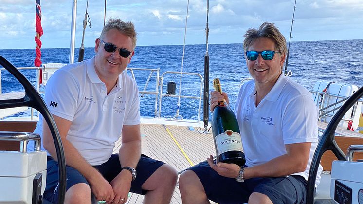 The idea of an “extreme” vacation was sparked by brothers James (left) and Nick Barke (right), owners at Boats.co.uk Charters 