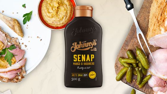 Johnny’s® Senap Mango & Habanero, sommarens succé här för att stanna!
