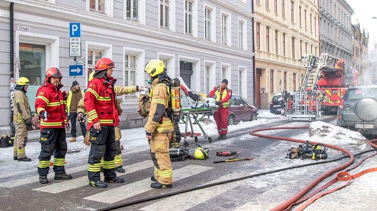 Illustrasjonsbilde fra Oslo brann- og redningsetat.