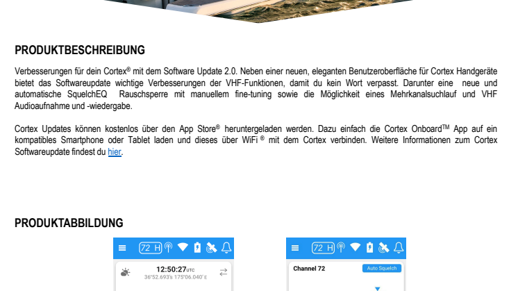 Datenblatt_Garmin_DE_Vesper Cortex Software-Update Q1 2023