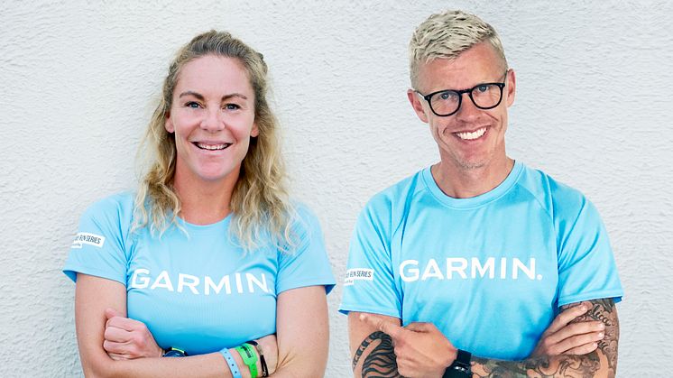 Kändispar teamar upp inför VM i swimrun