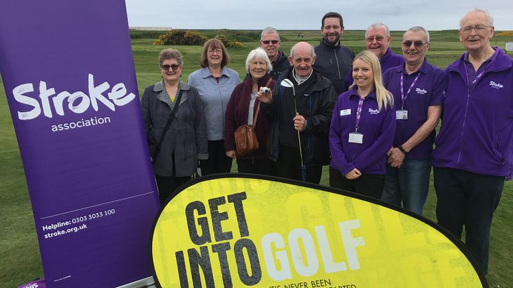 ​Stroke survivors tee off in Fleetwood