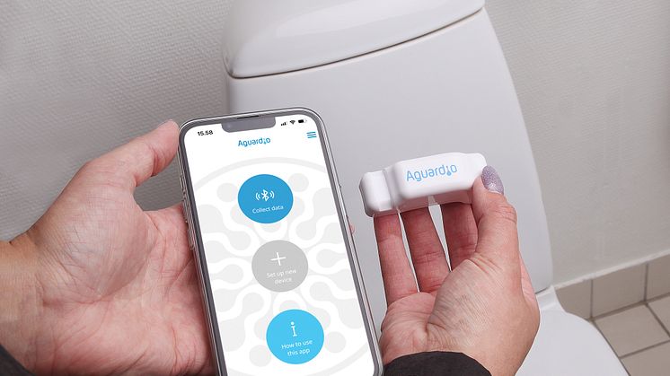 Aguardio leak sensor app