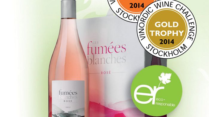 Les Fumées Blanches Rosé - hyllat vin med fokus på hållbar vinodling!